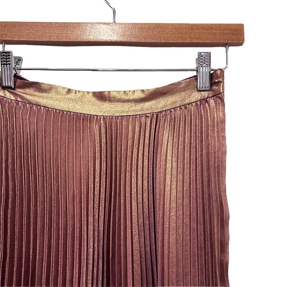 Women's Pleated Midi Skirt 2 or Small - Picture 3 of 6